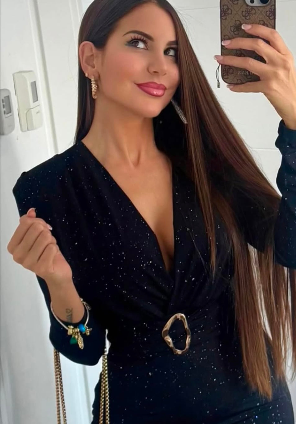 Vestido hebilla
