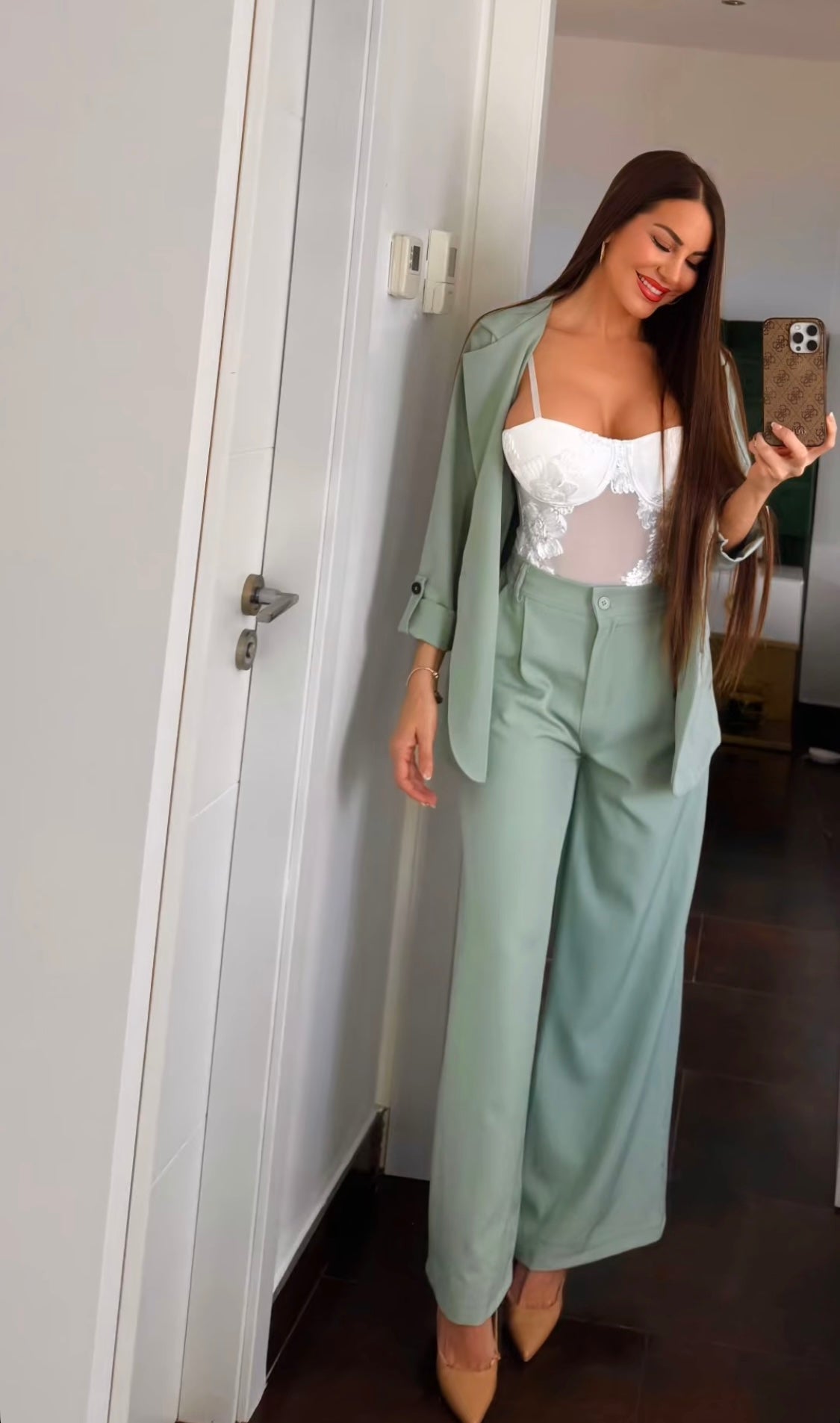 Traje dos piezas