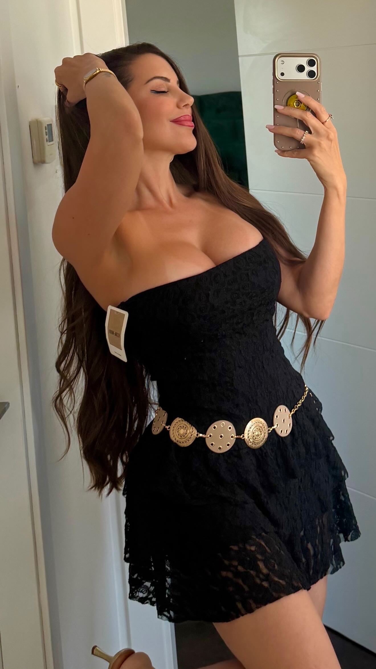 Vestido bañera Negro