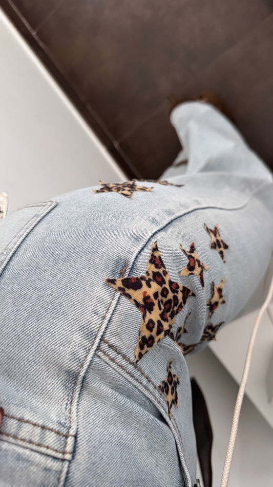 Pantalón leopardo estrella
