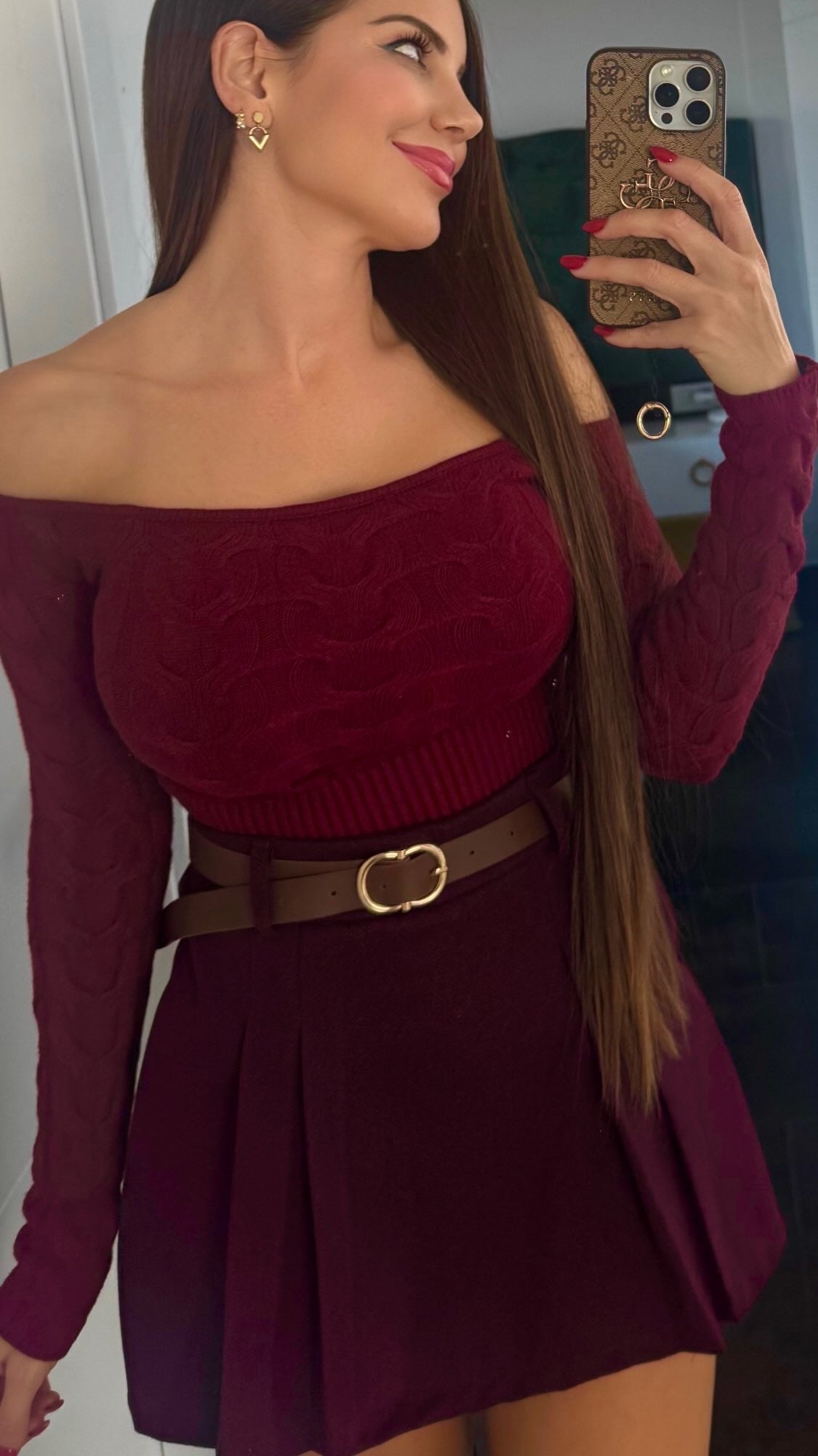 Falda pantlon cinturon