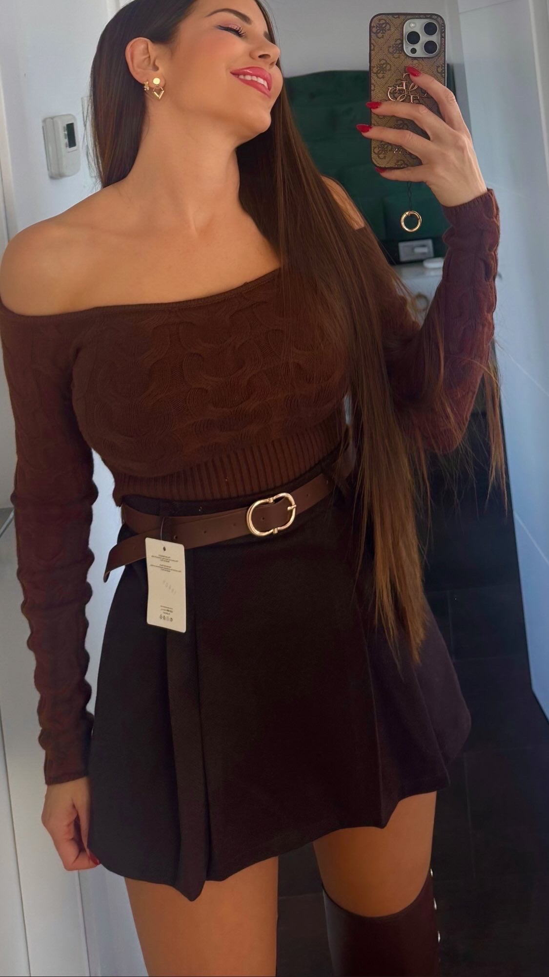 Falda pantlon cinturon