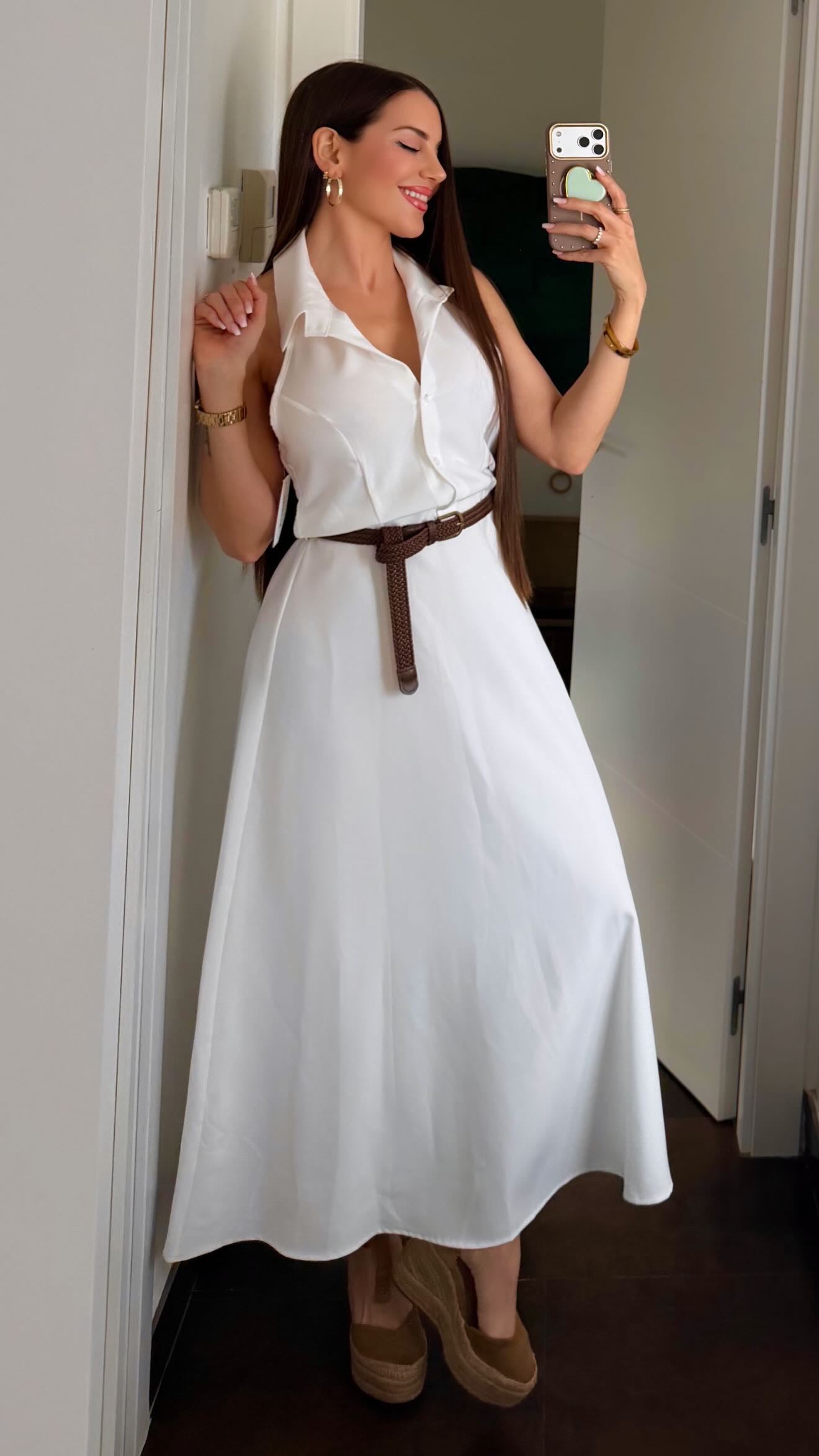 Vestido Midi cinturon